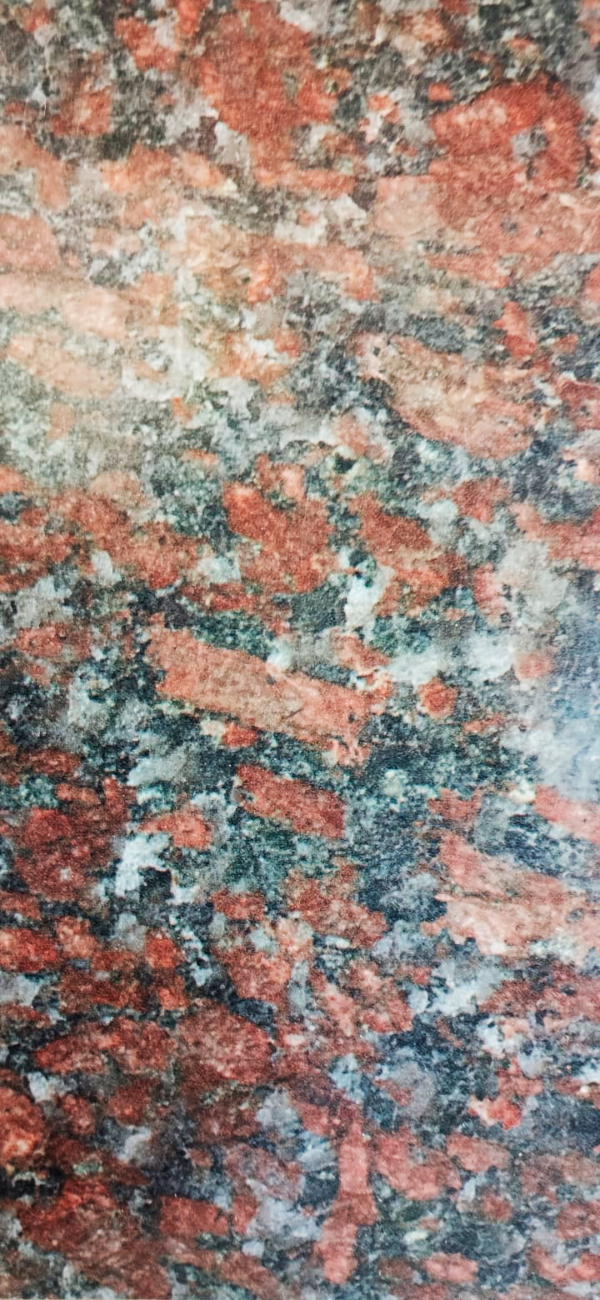 lamina color piedra roja